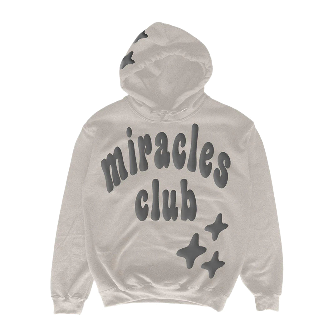 Miracles Puff Print Hoodie