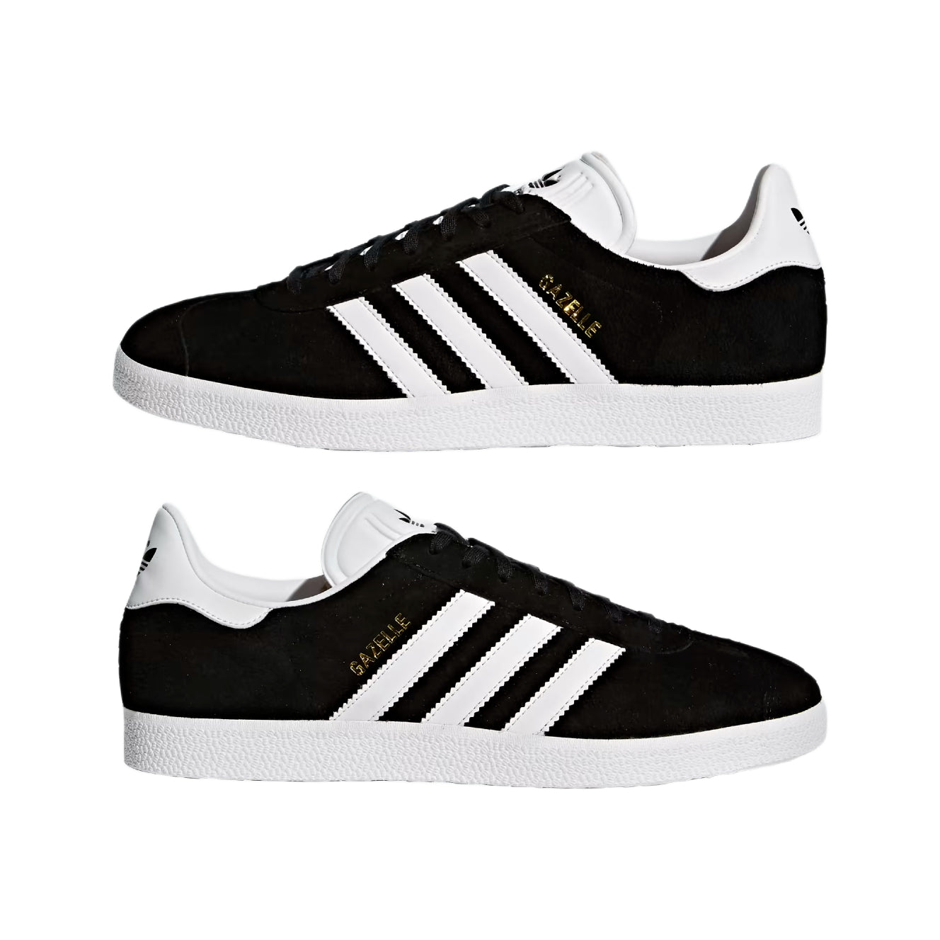 Adidas Gazelle Sneakers - Black/White - Escape Menswear