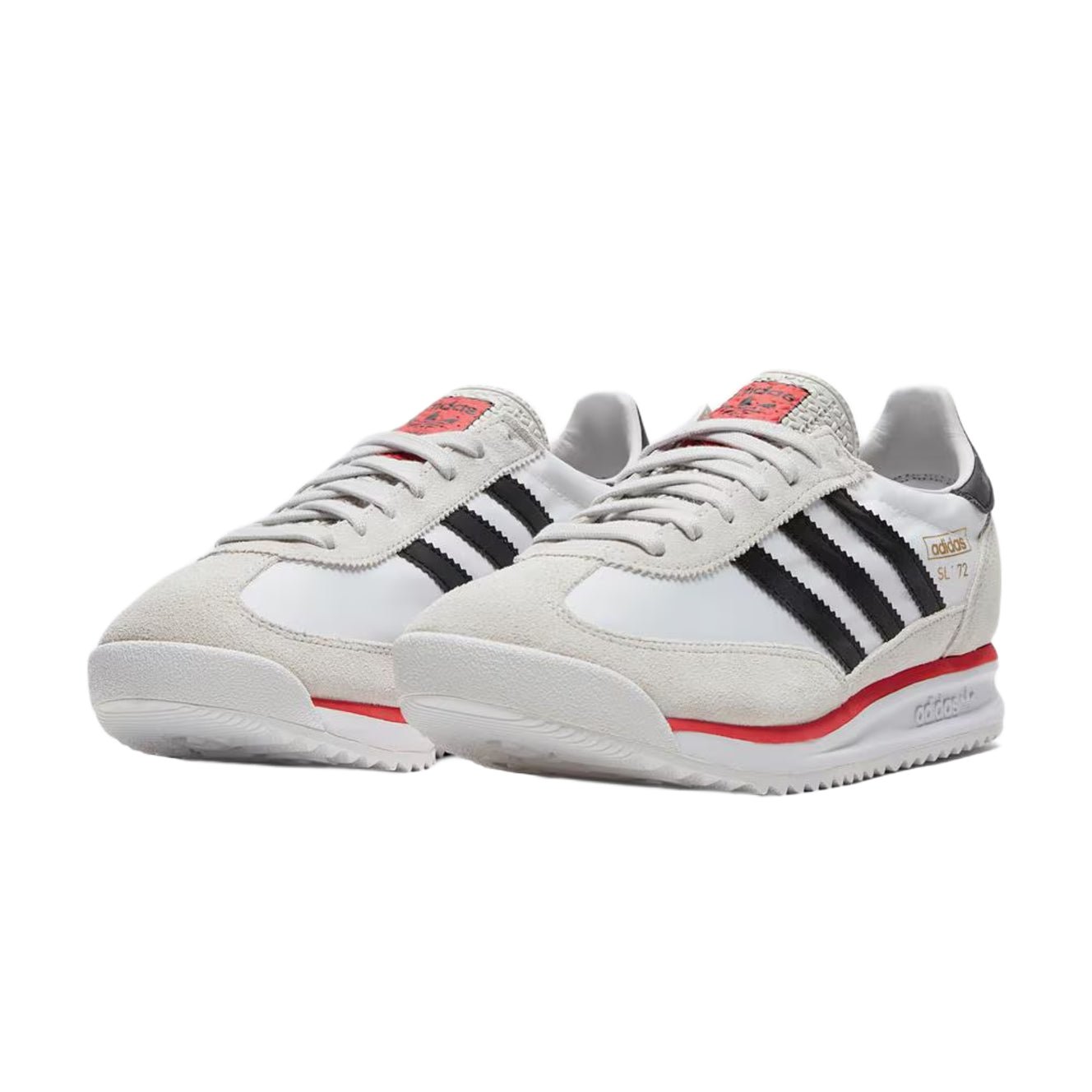 Adidas SL 72 RS Sneakers - White/Black - Escape Menswear