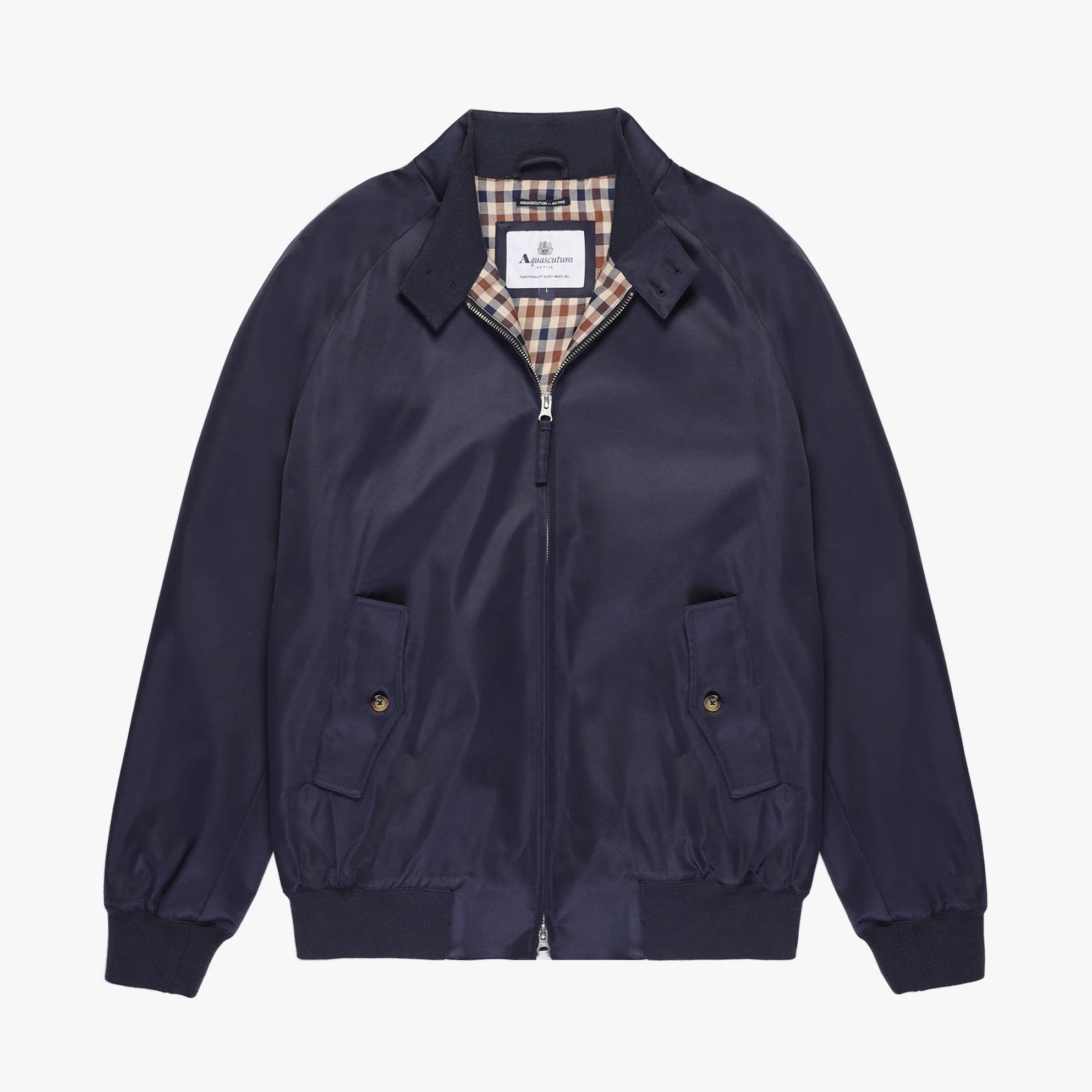 Aquascutum Archival Harrington Jacket - 11 Navy - Escape Menswear