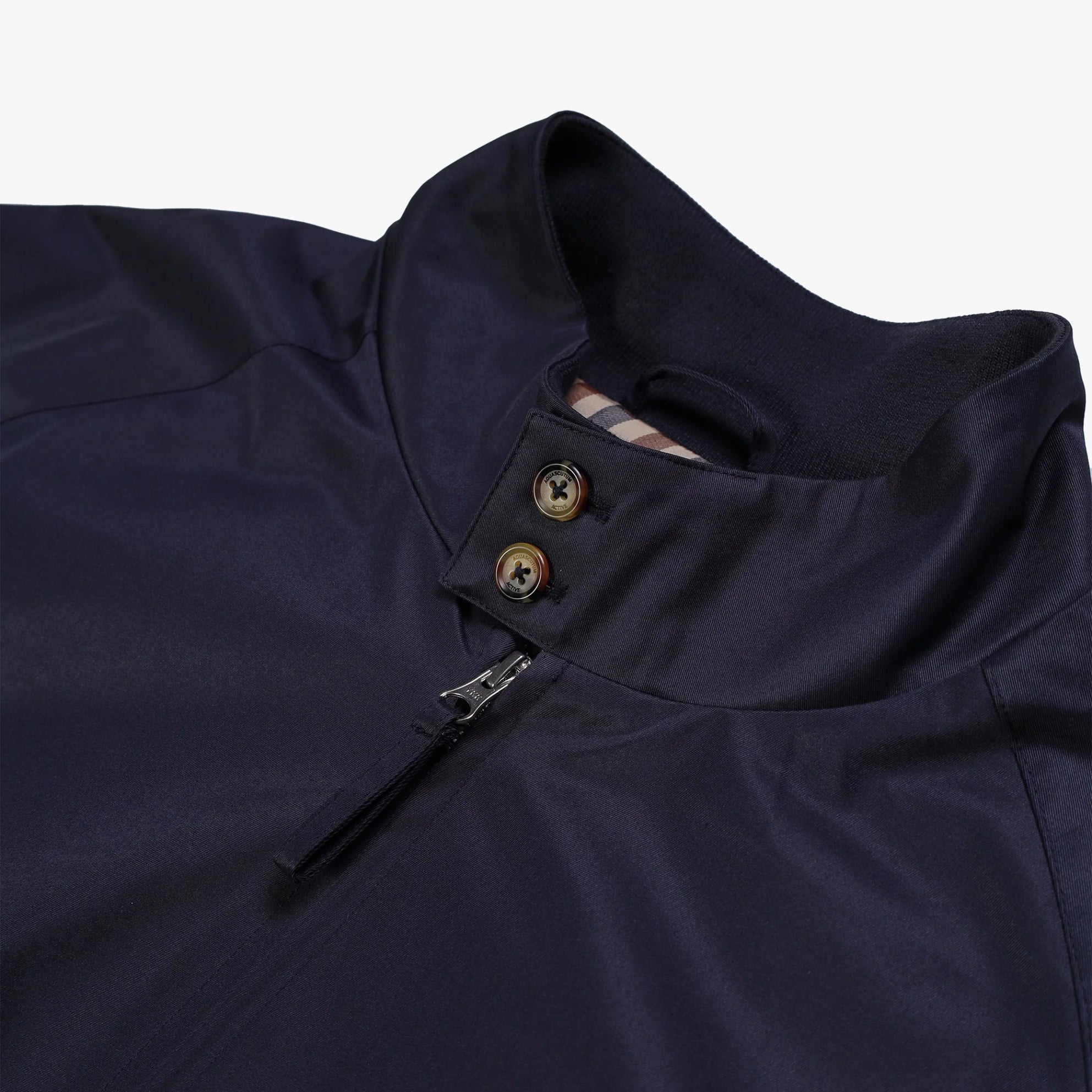 Aquascutum Archival Harrington Jacket - 11 Navy - Escape Menswear