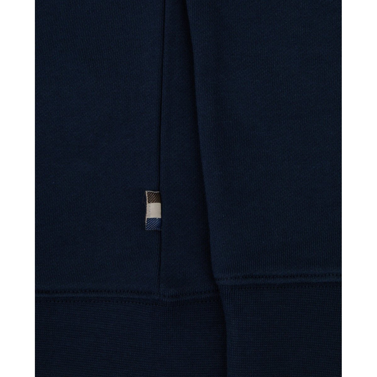 Aquascutum Badge Sweatshirt - 11 Navy - Escape Menswear