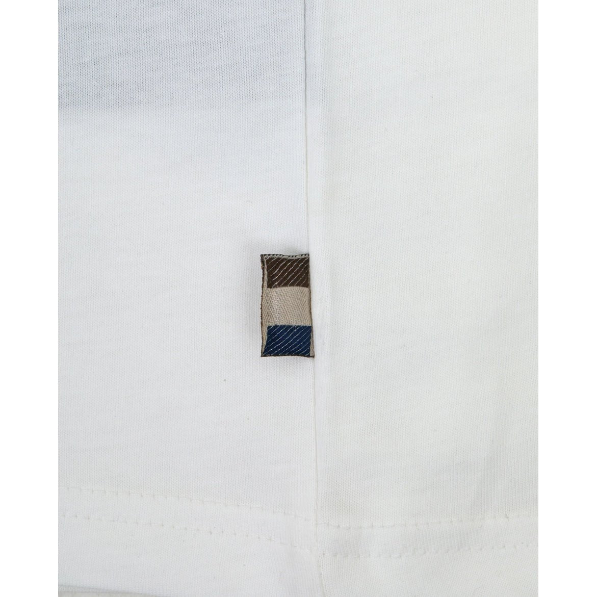 Aquascutum Badge T-Shirt - 02 Old White - Escape Menswear