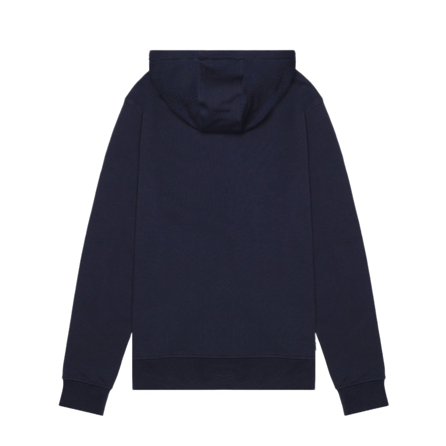 Aquascutum Big Logo Fleece Hoodie - 11 Navy - Escape Menswear