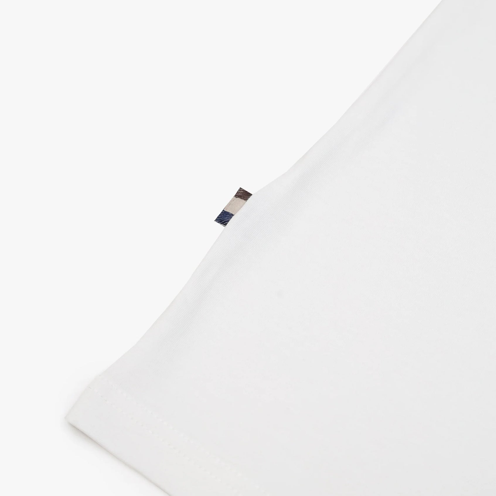 Aquascutum Big Rubber Logo T-Shirt - 02 White - Escape Menswear