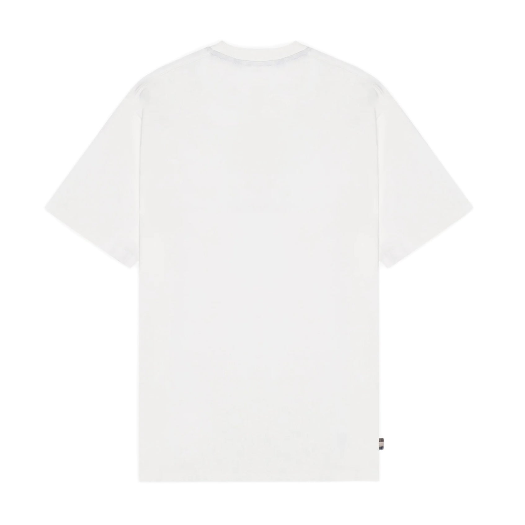 Aquascutum Big Rubber Logo T-Shirt - 02 White - Escape Menswear