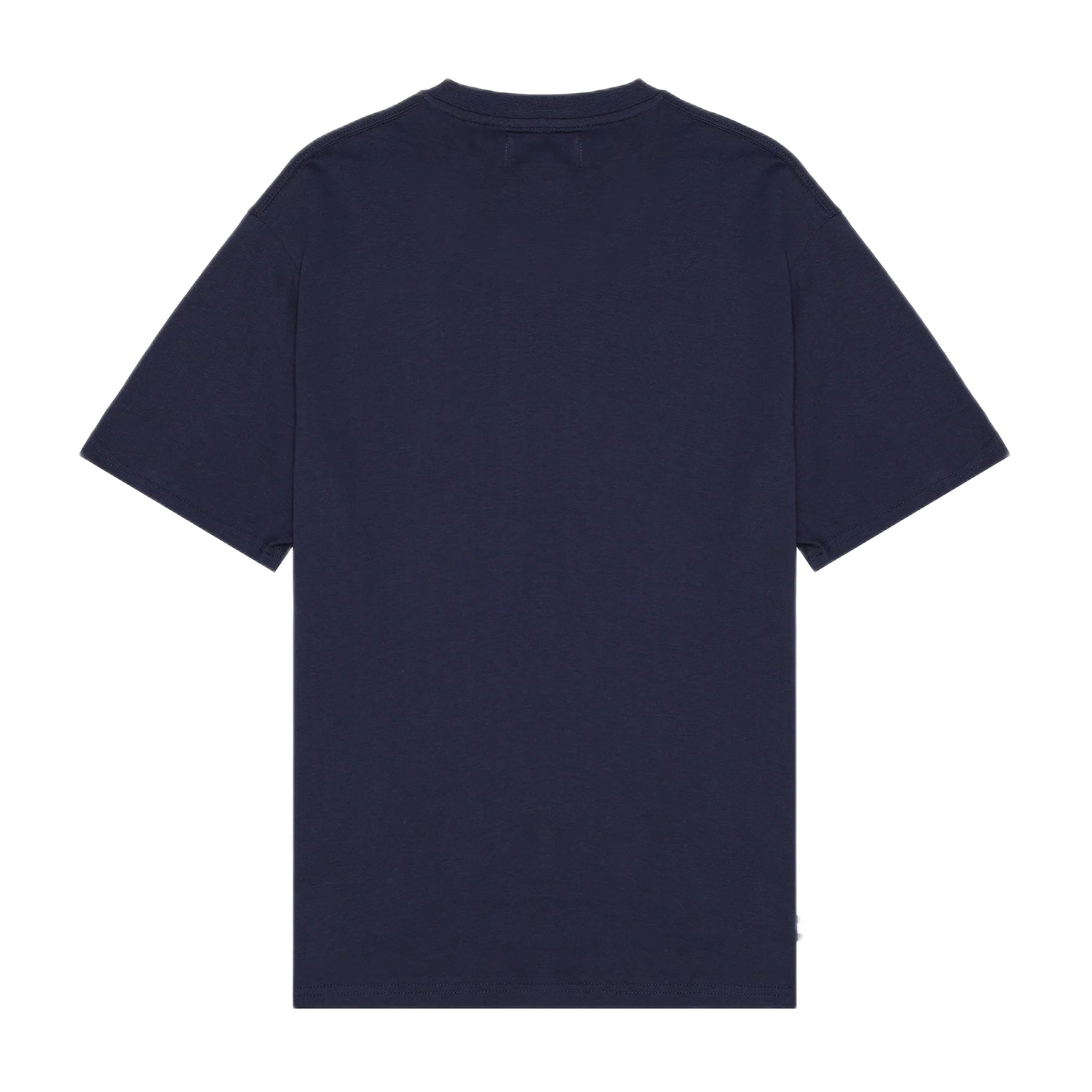 Aquascutum Big Rubber Logo T-Shirt - 11 Navy - Escape Menswear