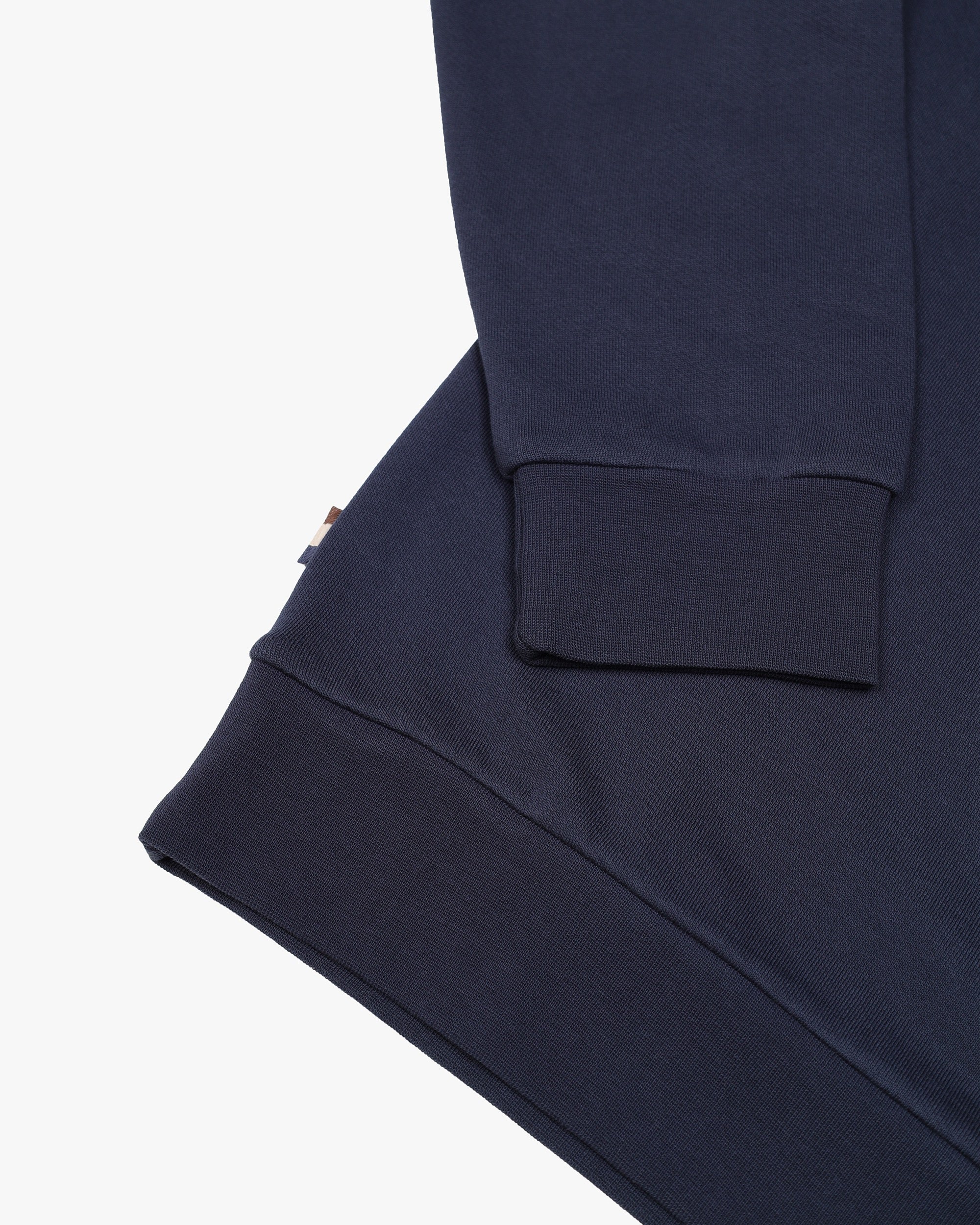 Aquascutum CC Shoulder Fleece Sweatshirt - 11 Navy - Escape Menswear