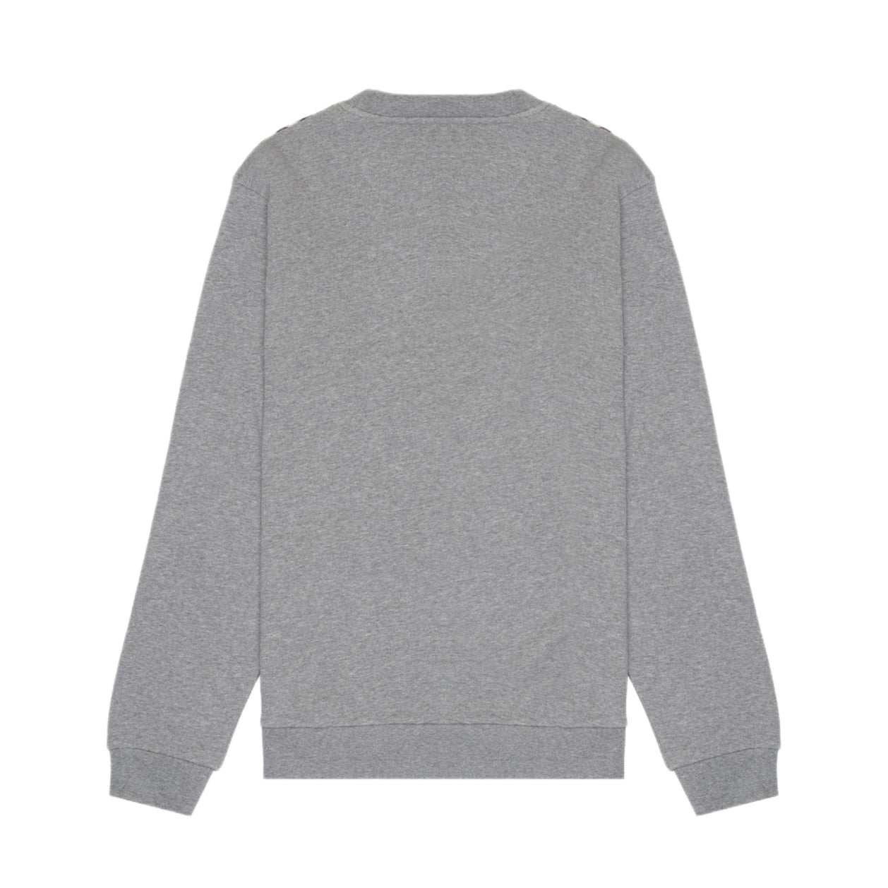 Aquascutum CC Shoulder Fleece Sweatshirt - 53 Dark Grey Melange - Escape Menswear