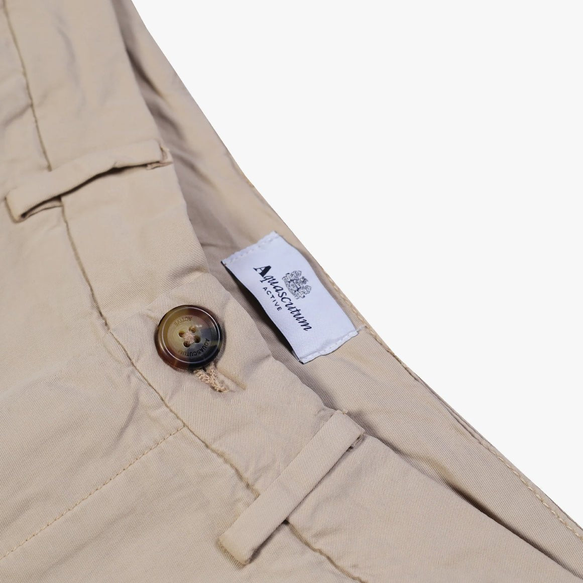 Aquascutum Chino Shorts - 03 Beige - Escape Menswear