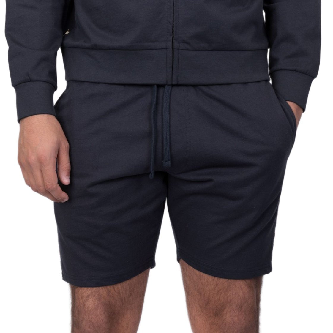 Aquascutum Club Check Shorts - 11 Navy - Escape Menswear