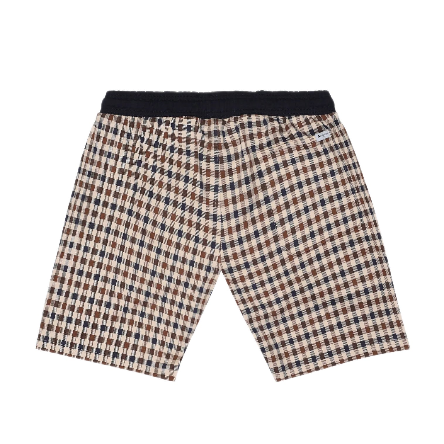 Aquascutum Club Check Shorts - Navy - Escape Menswear