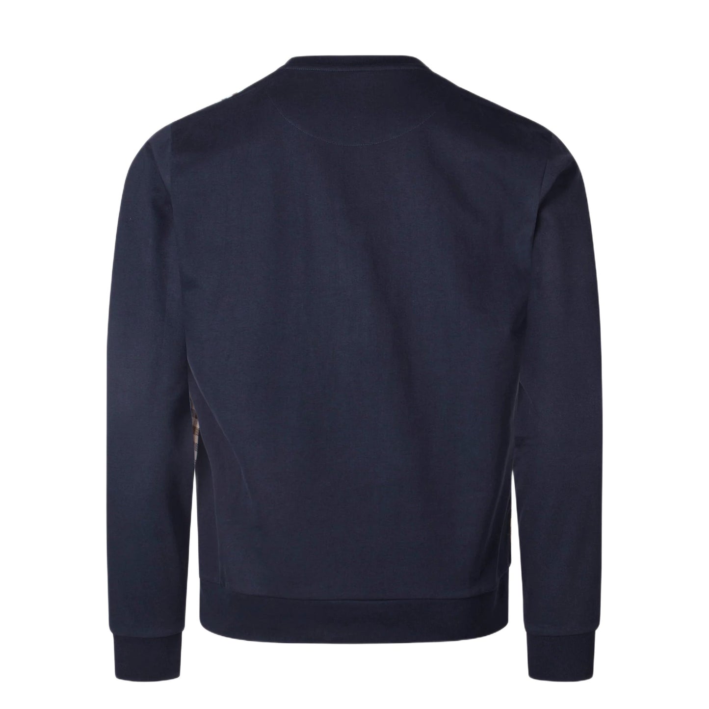 Aquascutum Iconic Front Crewneck Sweatshirt - Navy - Escape Menswear