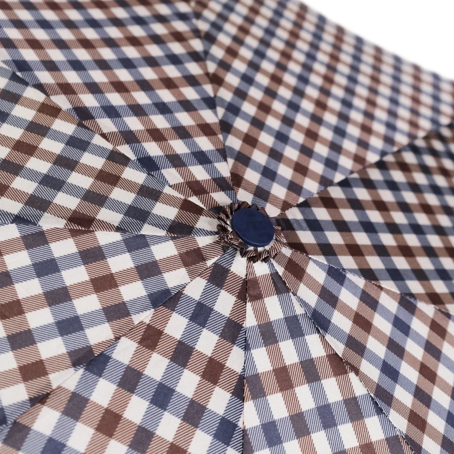 Aquascutum Iconic Pocket Umbrella - 28 Club Check Navy - Escape Menswear