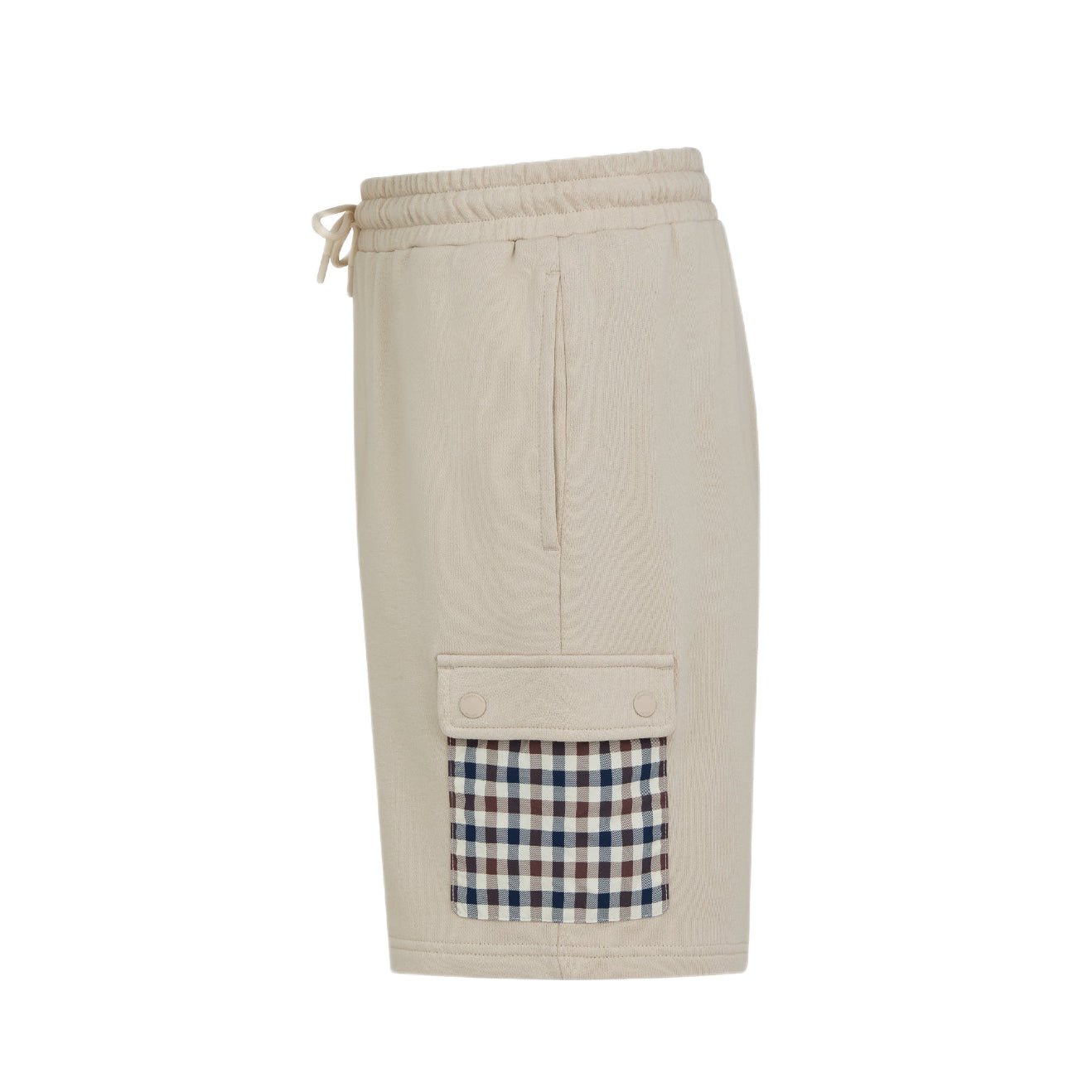 Aquascutum Lamina Pocket Shorts - 02 Old White - Escape Menswear