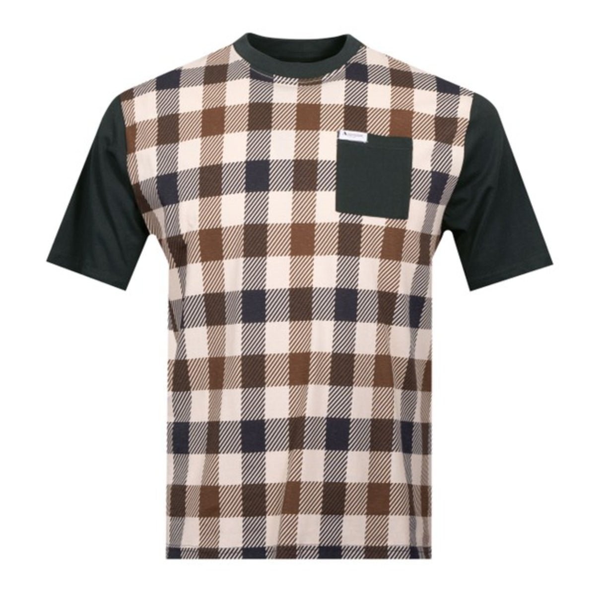 Aquascutum Macro Iconic Pocket T-Shirt - Navy - Escape Menswear