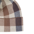 Aquascutum Merino Wool Beanie - Macro Check - Escape Menswear