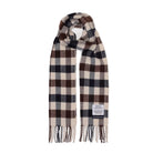 Aquascutum Water Repellent Wool Scarf - 30 Macro Club Check - Escape Menswear