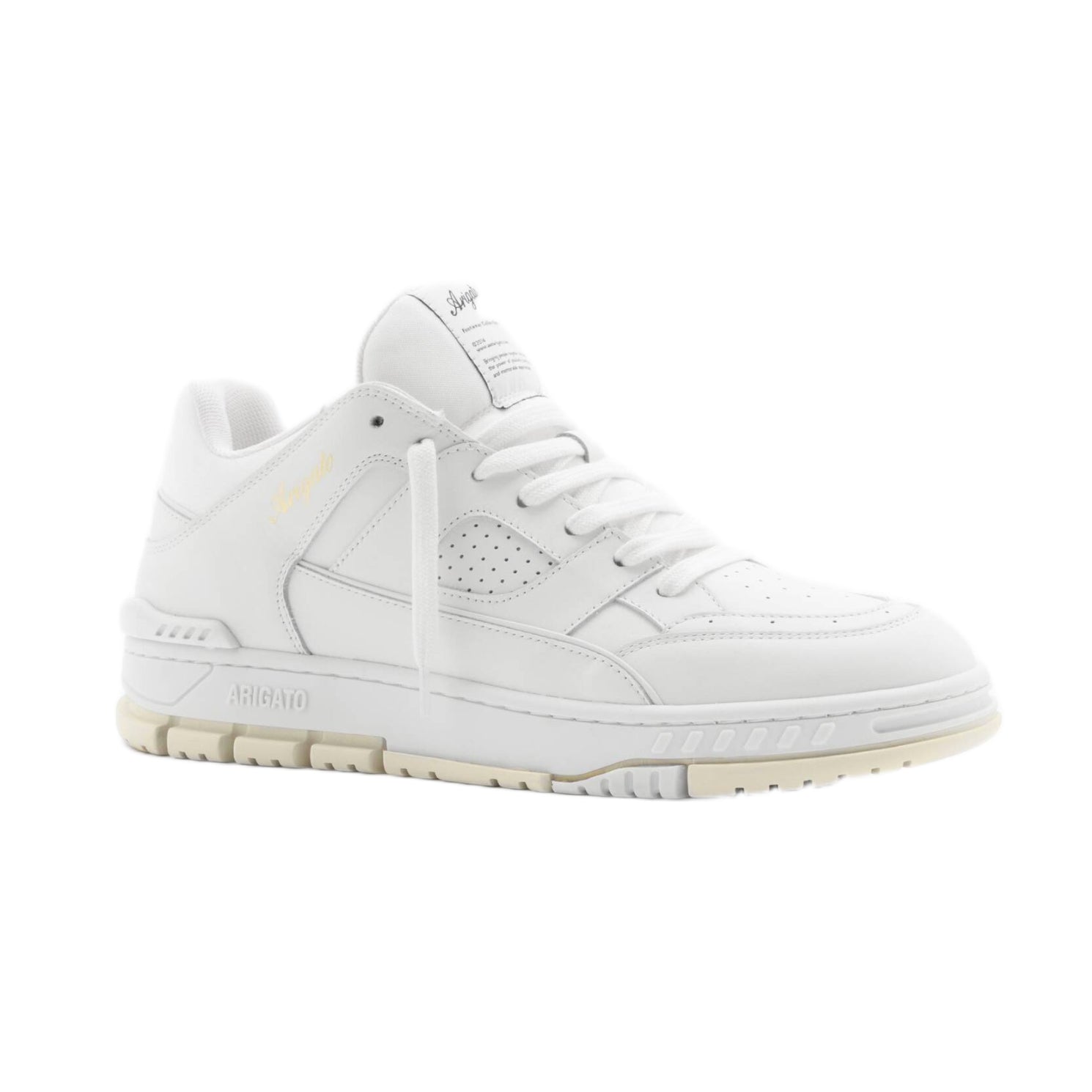 Axel Arigato Area Lo Sneakers - White/Beige - Escape Menswear
