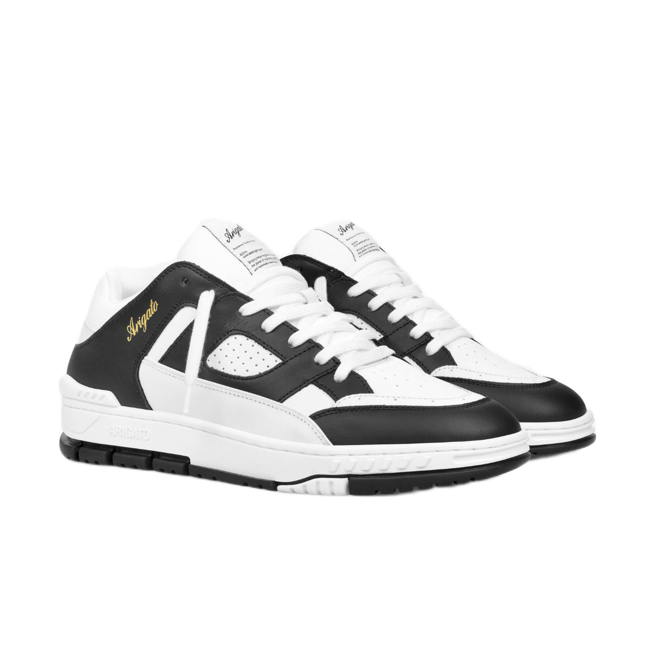 Axel Arigato Area Lo Sneakers - White/Black - Escape Menswear