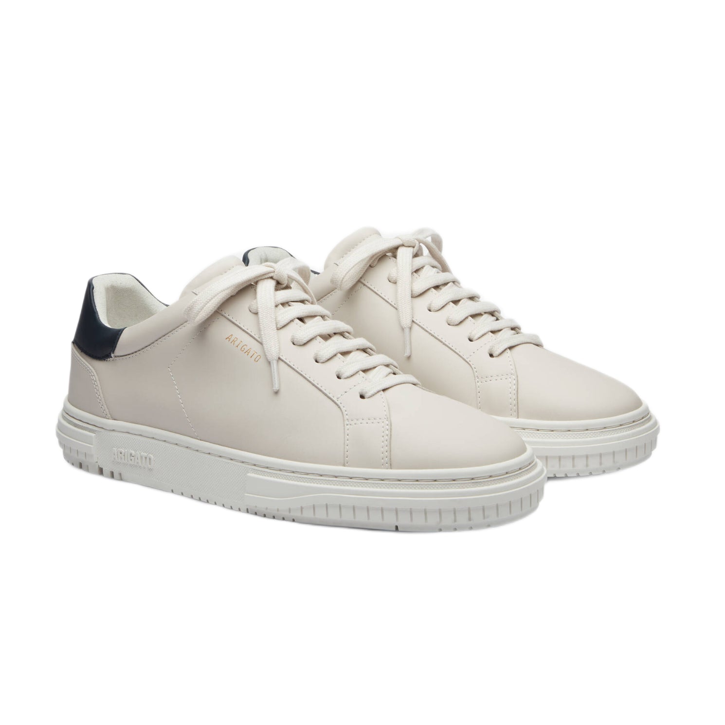 Axel Arigato Atlas Sneakers - Off White/Dark Blue - Escape Menswear
