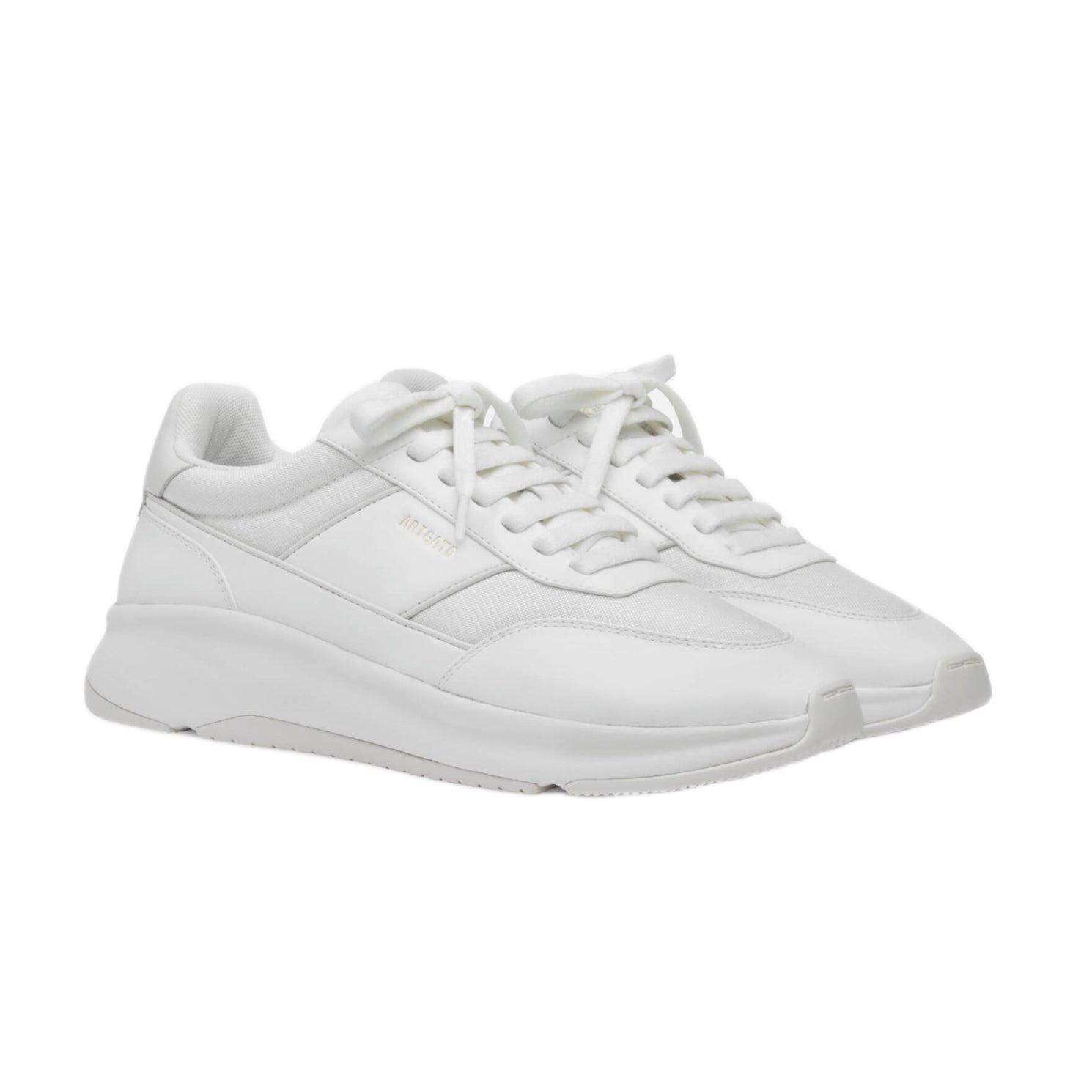 Axel Arigato Genesis Neo Runner - White/White - Escape Menswear