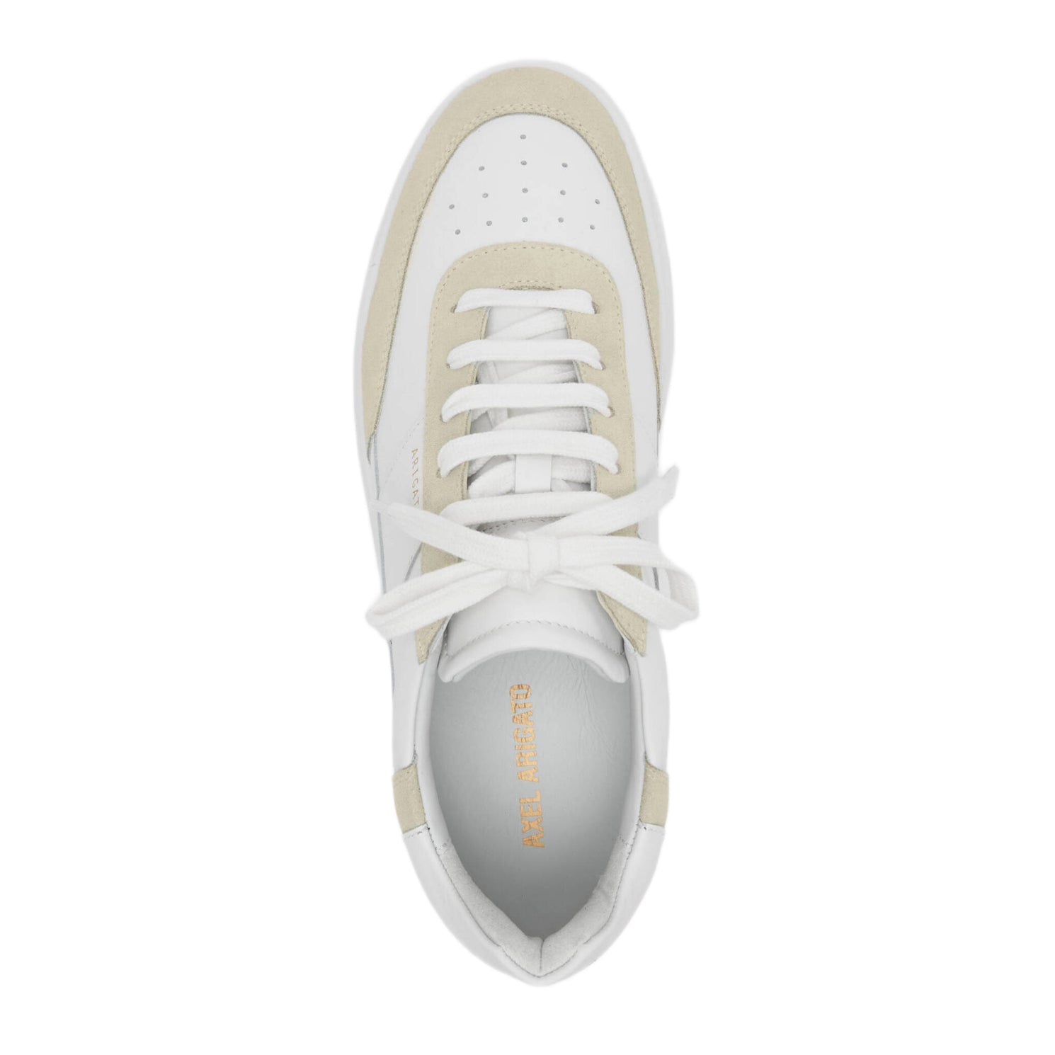 Axel Arigato Orbit Vintage Sneakers - White/Beige - Escape Menswear