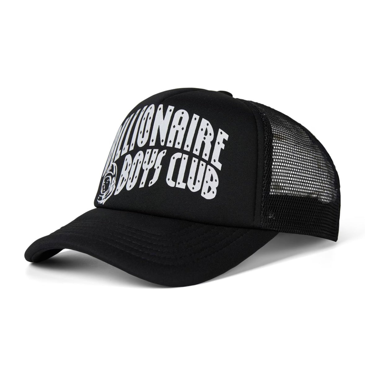 BBC Arch Logo Trucker Cap - Black - Escape Menswear