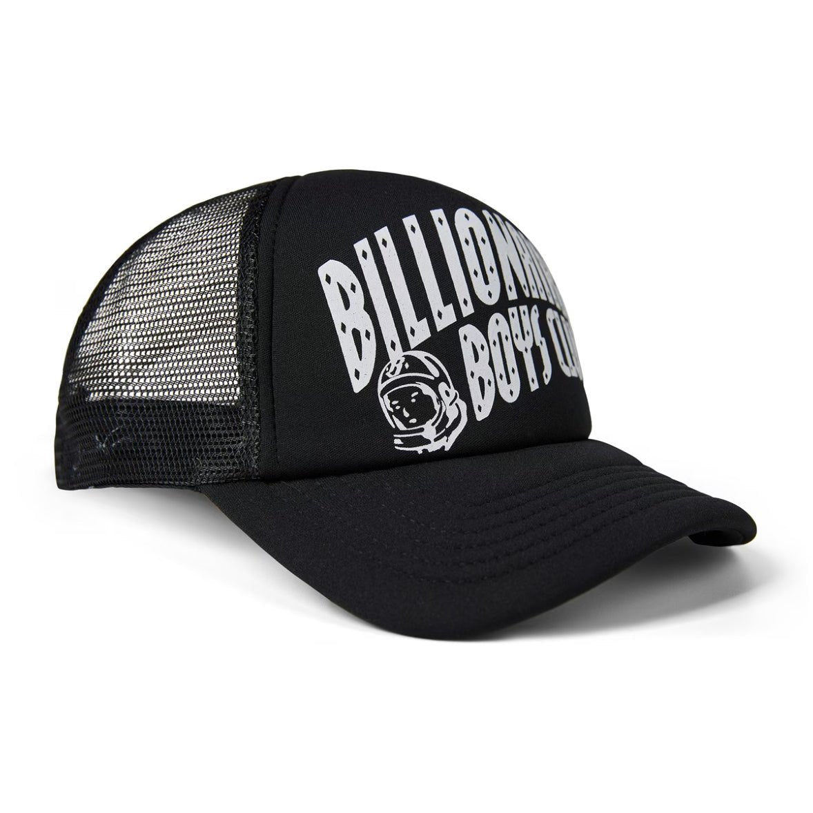 BBC Arch Logo Trucker Cap - Black - Escape Menswear