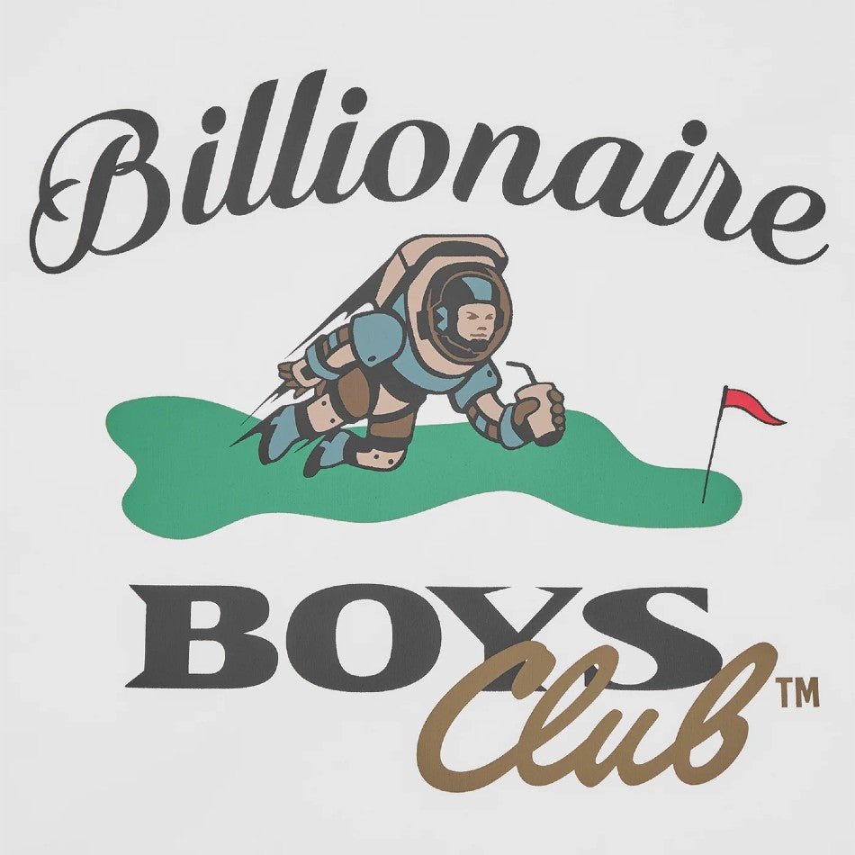 BBC Camo Astro Golf Club T-Shirt - White - Escape Menswear
