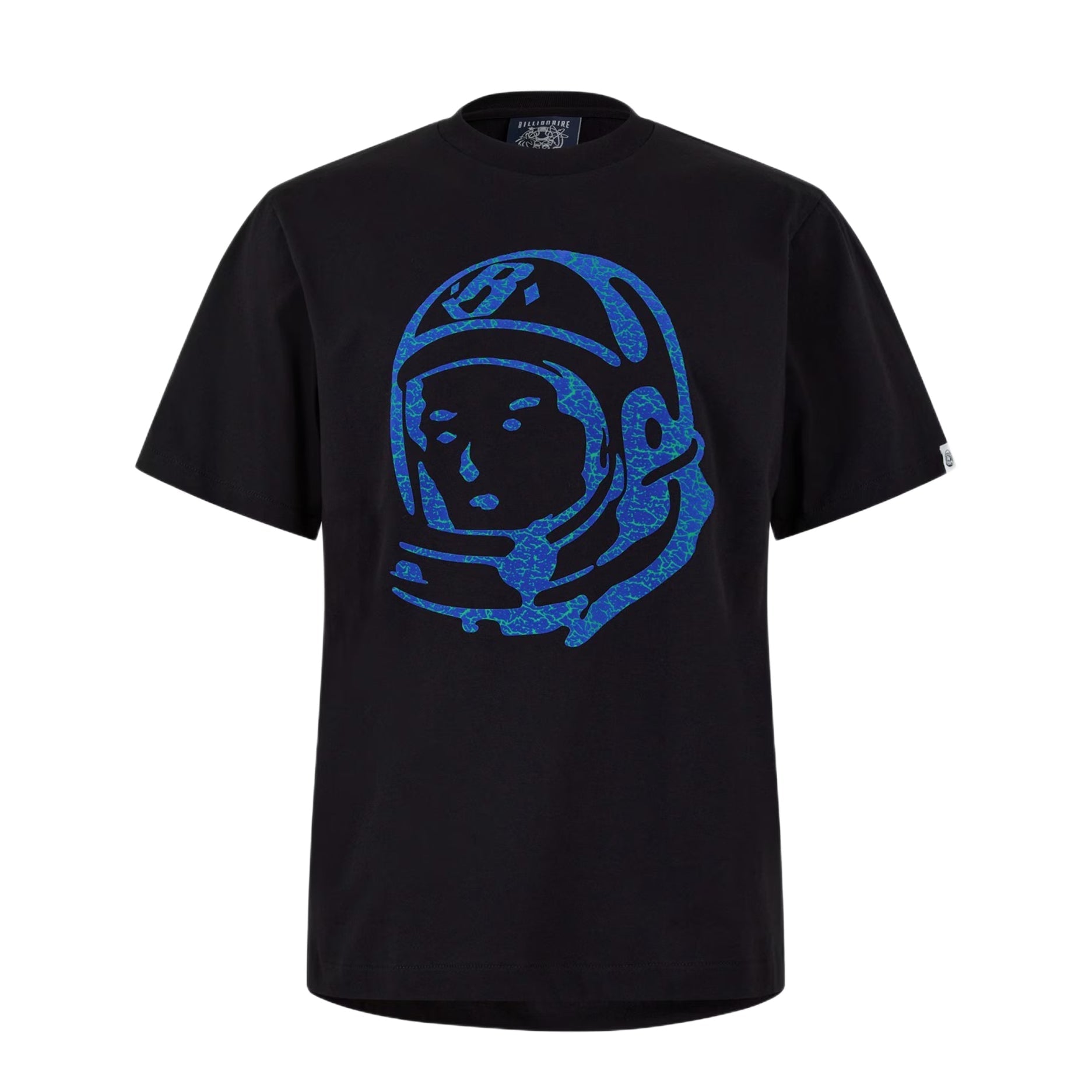 BBC Cracked Flock Astro T-Shirt - Black - Escape Menswear