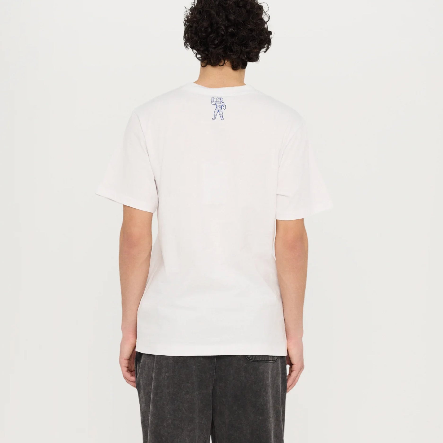 BBC Cracked Flock Astro T-Shirt - White - Escape Menswear