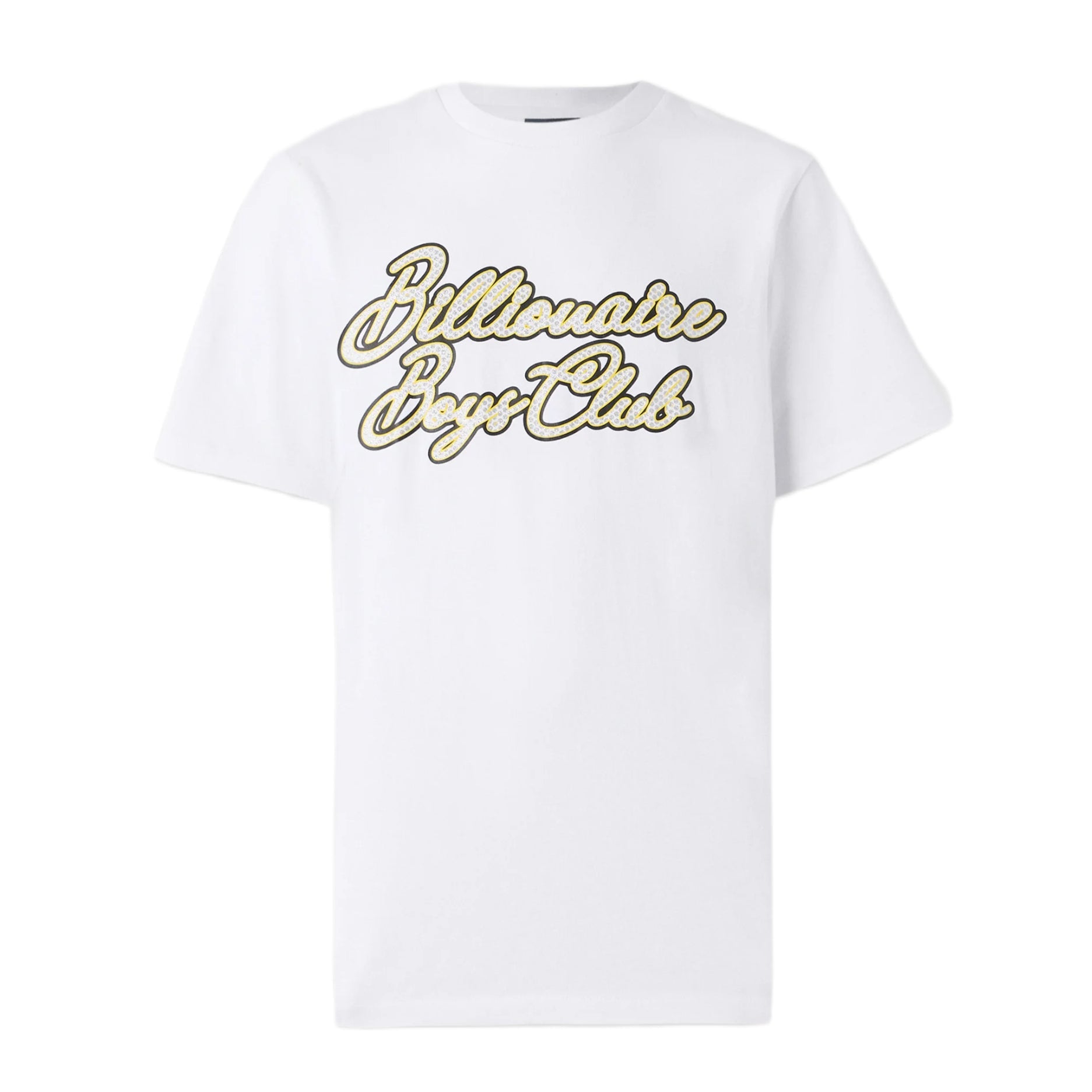 BBC Diamond Script Logo T-Shirt - White - Escape Menswear