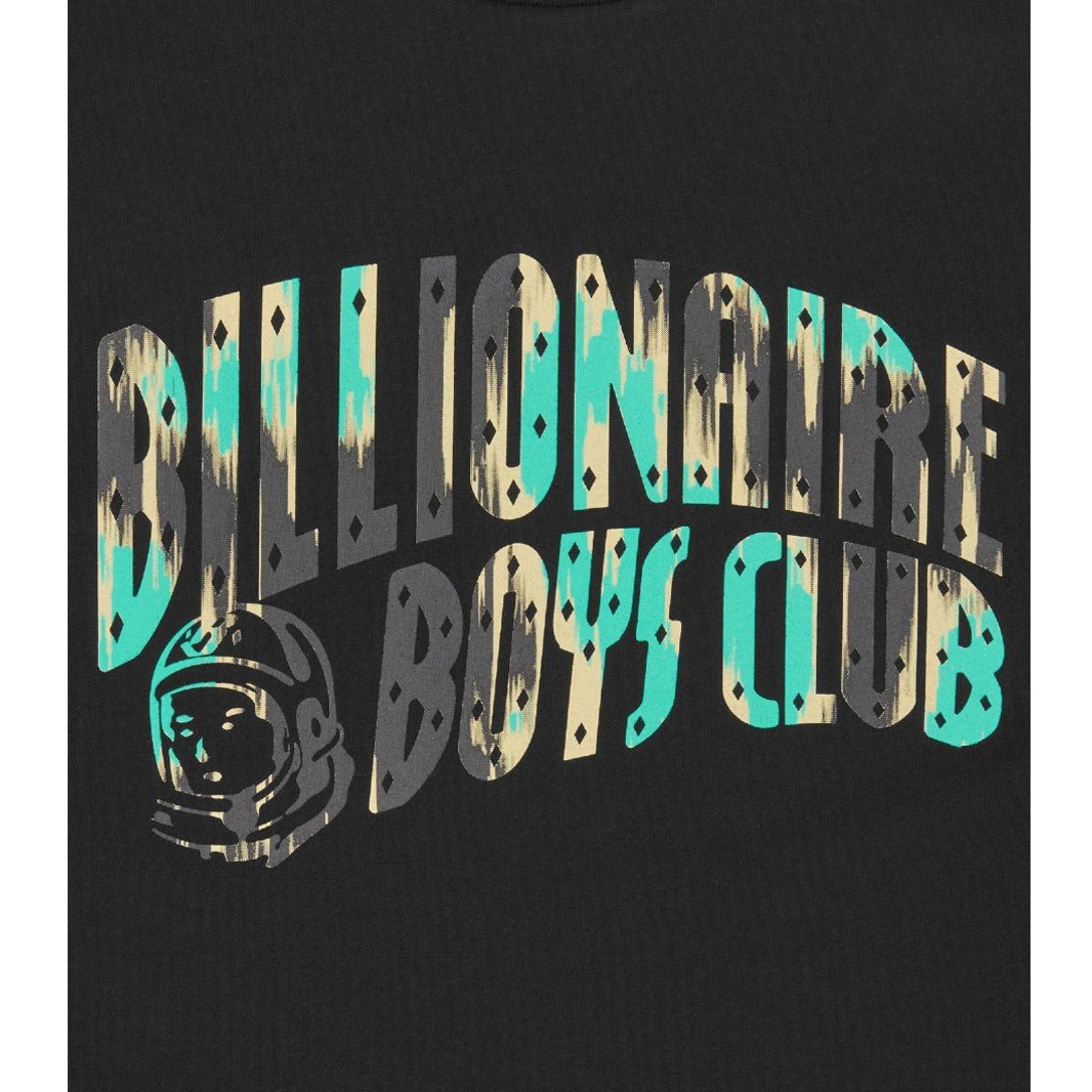 BBC Leopard Camo Arch Logo T-Shirt - Black - Escape Menswear