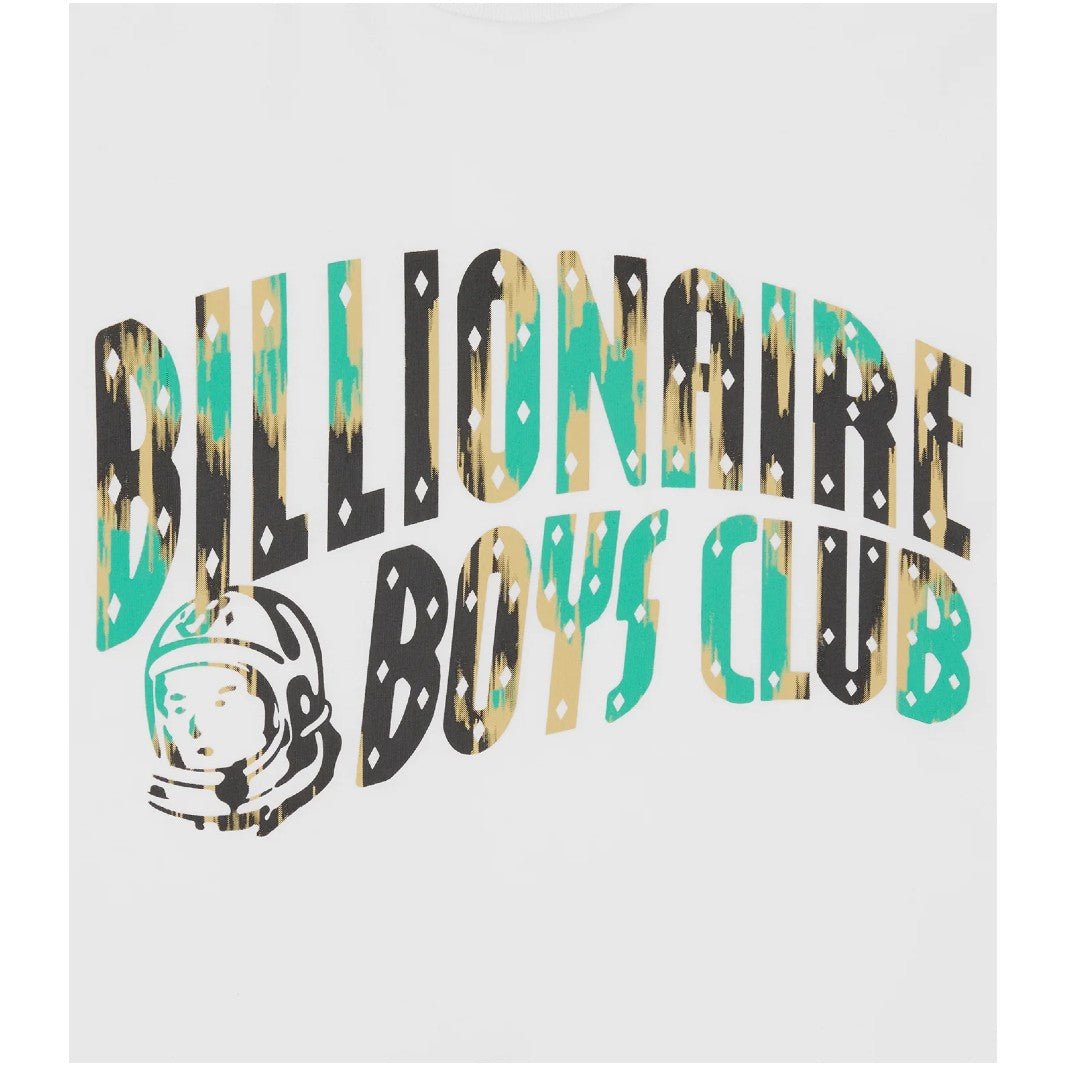 BBC Leopard Camo Arch Logo T-Shirt - White - Escape Menswear