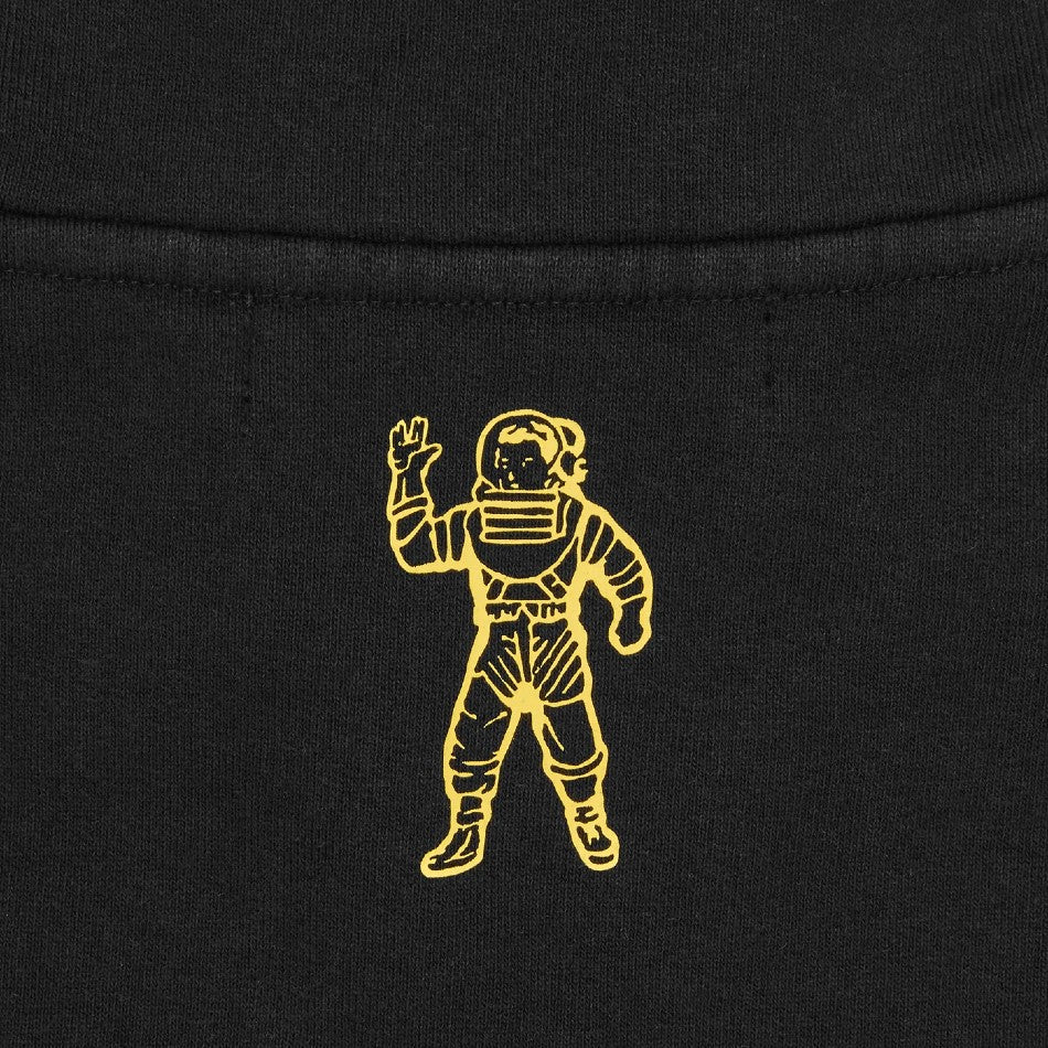 BBC Script Panelled Quarter Zip Sweatshirt - Black - Escape Menswear