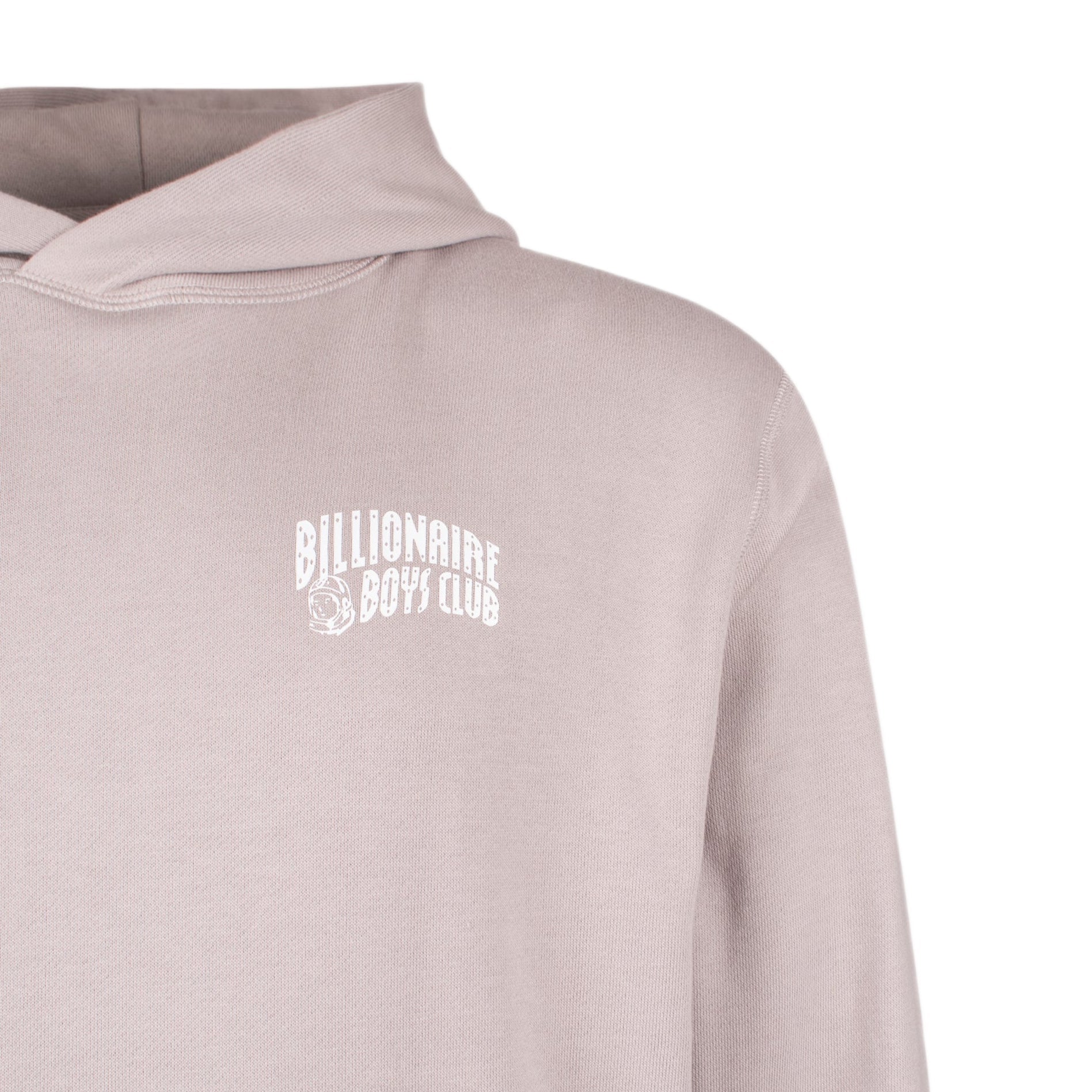 BBC Small Arch Logo Popover Hoodie - Flat Grey - Escape Menswear