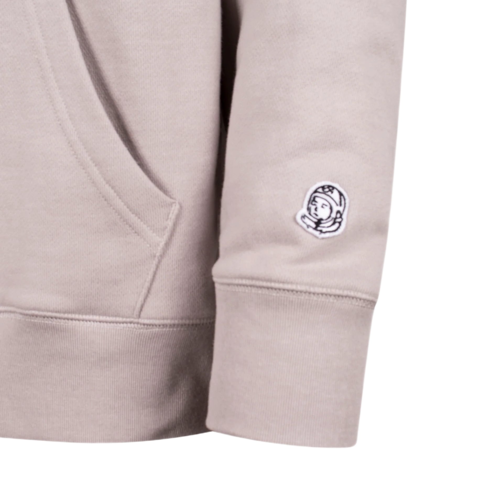 BBC Small Arch Logo Popover Hoodie - Flat Grey - Escape Menswear