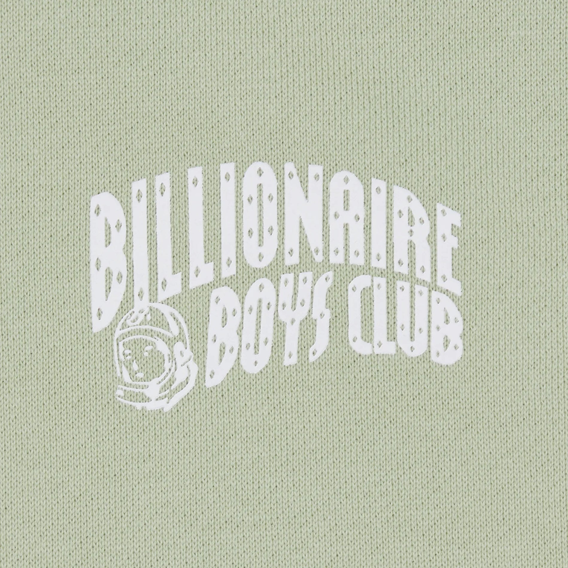 BBC Small Arch Logo Popover Hoodie - Pistachio - Escape Menswear