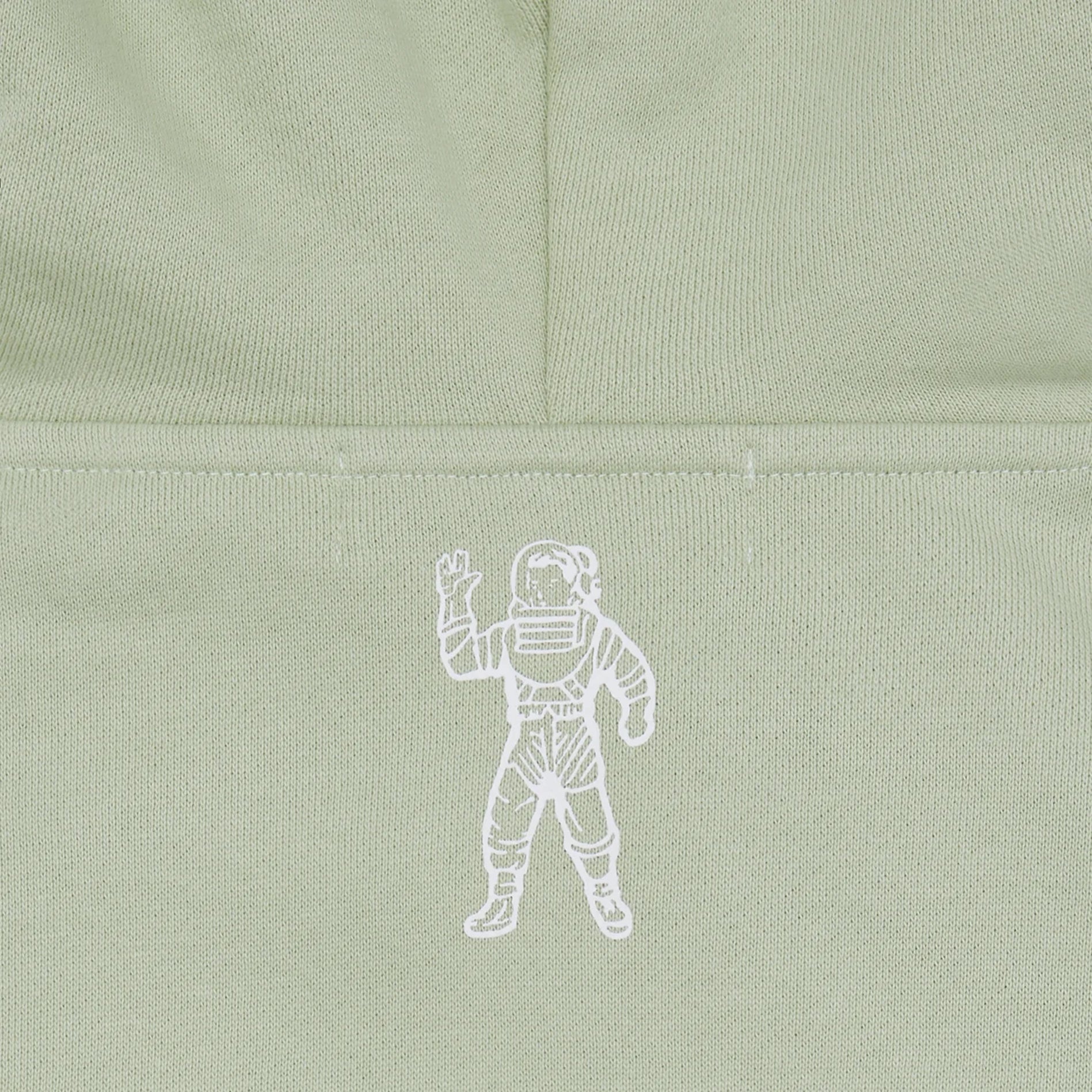 BBC Small Arch Logo Popover Hoodie - Pistachio - Escape Menswear