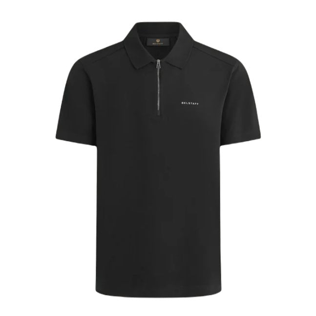 Belstaff Alloy Polo Shirt - Black - Escape Menswear