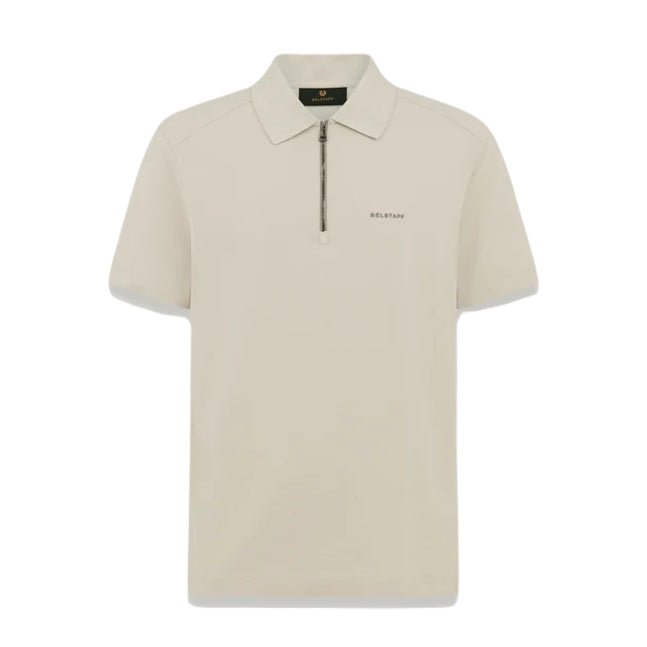Belstaff Alloy Polo Shirt - Stone Beige - Escape Menswear
