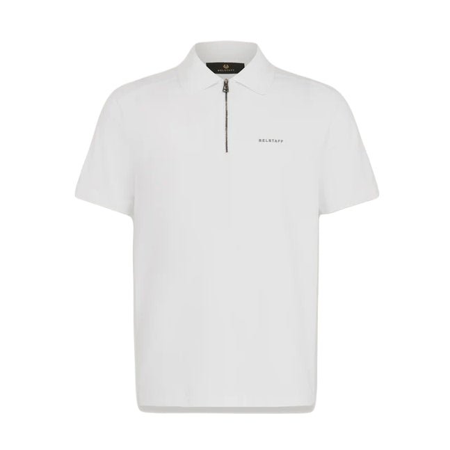 Belstaff Alloy Polo Shirt - White - Escape Menswear