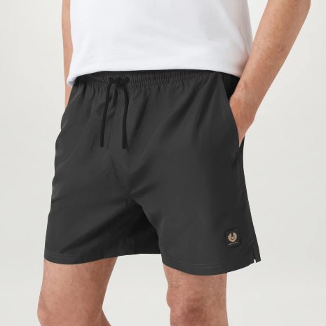 Belstaff Clipper Swimshort - Black - Escape Menswear