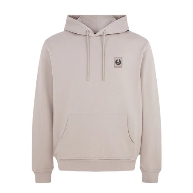 Belstaff Cotton Fleece Hoodie - Pumice - Escape Menswear