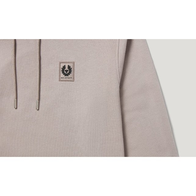 Belstaff Cotton Fleece Hoodie - Pumice - Escape Menswear