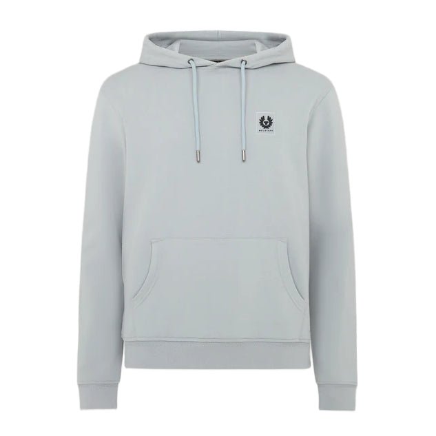 Belstaff Cotton Fleece Hoodie - Quarry Blue - Escape Menswear