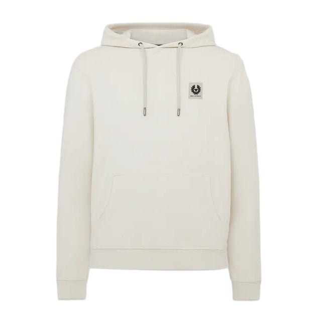 Belstaff Cotton Fleece Hoodie - Silver Birch - Escape Menswear
