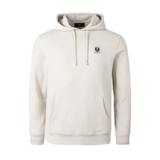 Belstaff Cotton Fleece Hoodie - Stone Beige - Escape Menswear