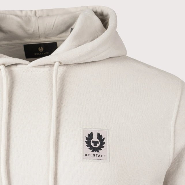 Belstaff Cotton Fleece Hoodie - Stone Beige - Escape Menswear